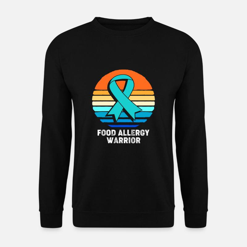 Lebensmittel Allergie - Unisex Pullover - Schwarz