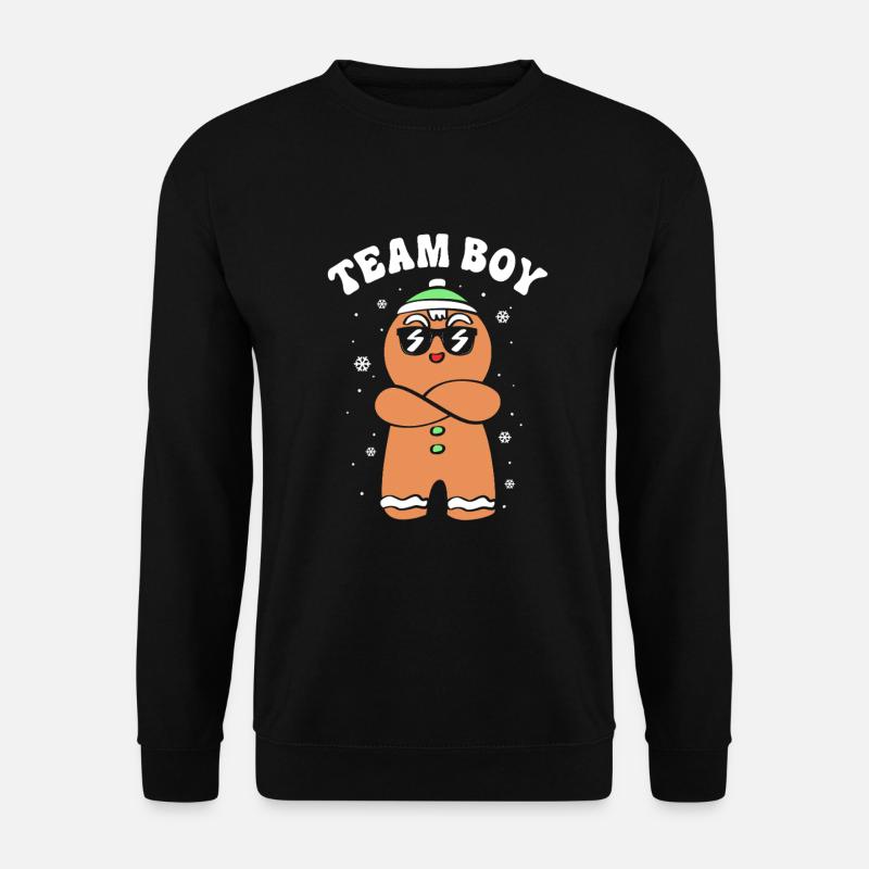 Team Boy Weihnachten - Unisex Pullover - Schwarz