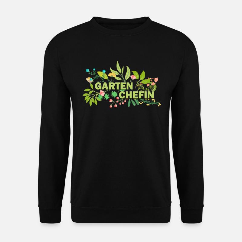 Gartenchefin - Unisex Pullover - Schwarz