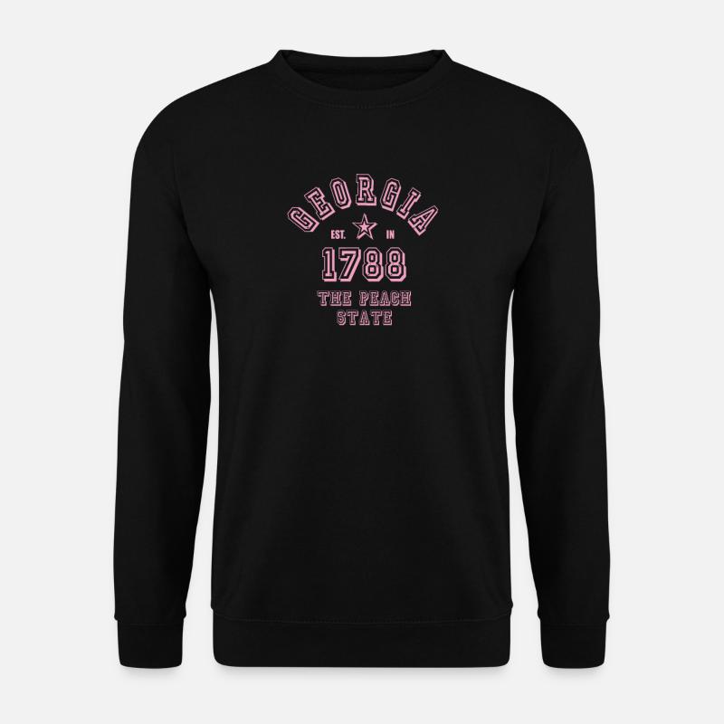 Georgia - Unisex Pullover - Schwarz