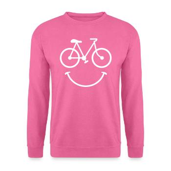 Bicycle / Bike motif for cycling - Unisex Sweatshirt - pink - Front