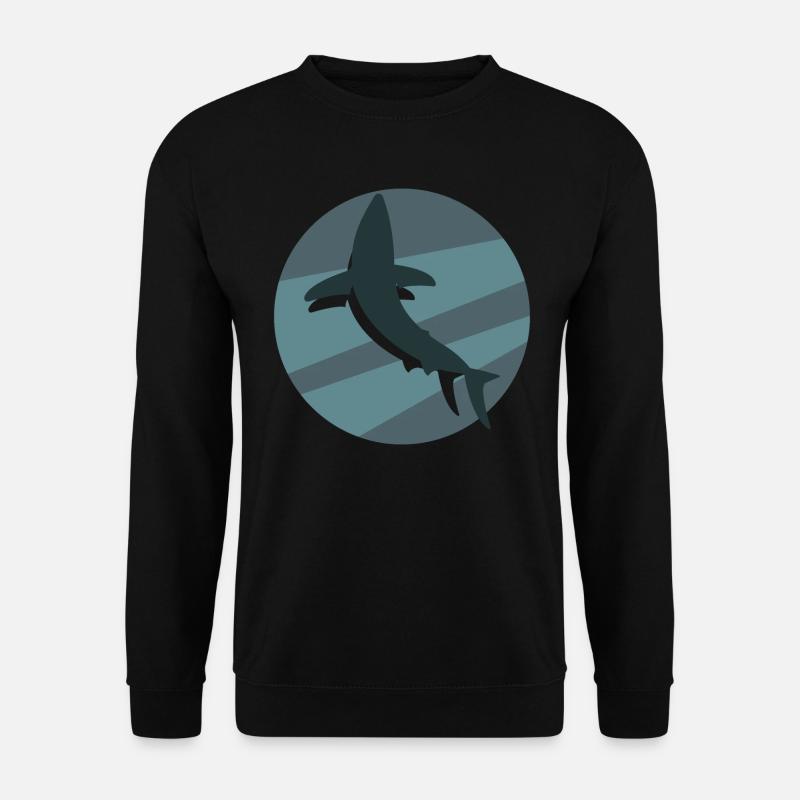 Requin - Sweat-shirt Unisexe - noir