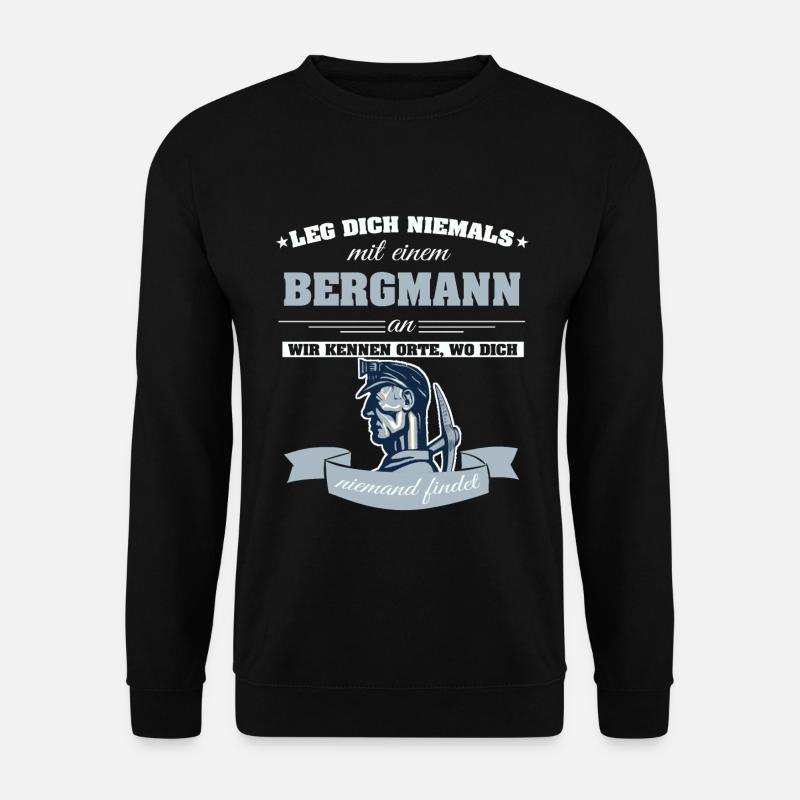 Miner miner - Unisex Sweatshirt - black