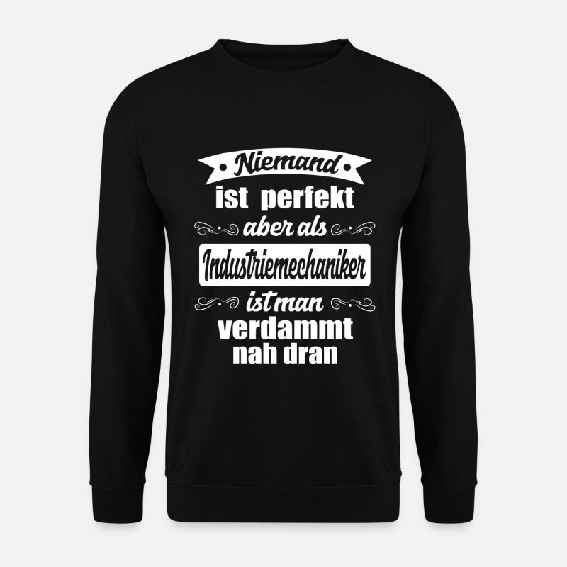 Industriemechaniker - Unisex Pullover - Schwarz