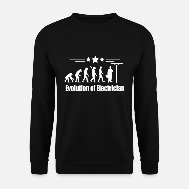Evolution Electrician - Unisex Sweatshirt - black