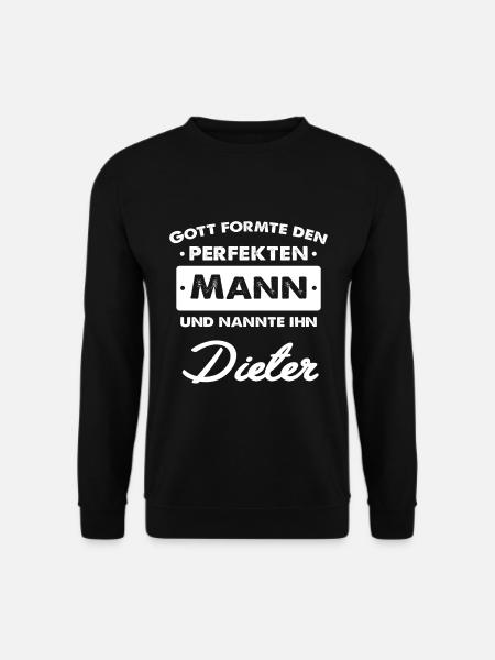 Dieter - Unisex Pullover - Schwarz