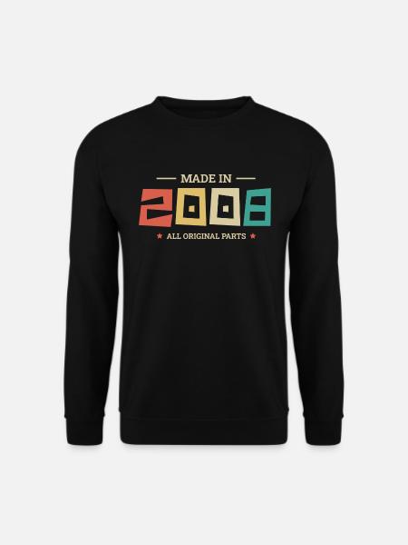 Legendär seit 2008 Original 2008 - Unisex Pullover - Schwarz