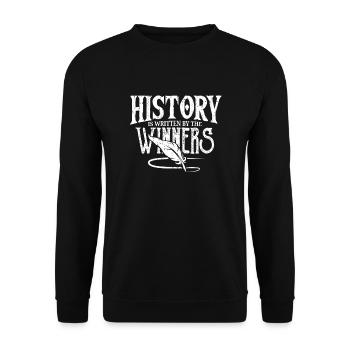 History Napoleon Bonaparte France Gift - Unisex Sweatshirt - black - Front - Alina (178cm) & Michal (187cm)