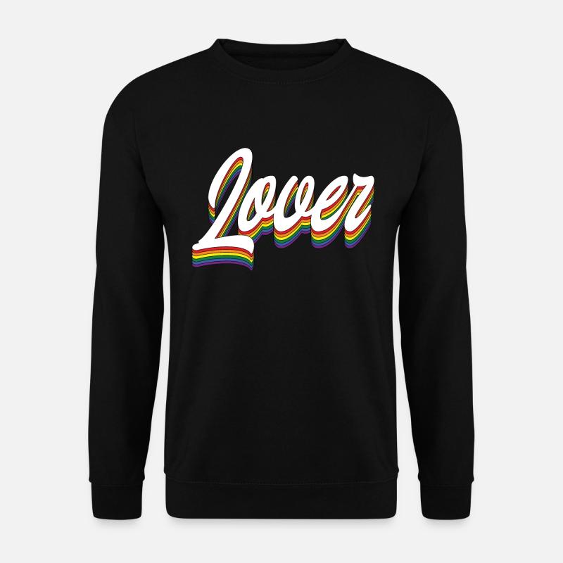 Lover - Unisex Sweatshirt - black