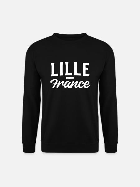 Lille Frankreich - Unisex Pullover - Schwarz