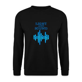 Tontechniker - Unisex Pullover - Schwarz - Vorne - Alina (178cm) & Michal (187cm)