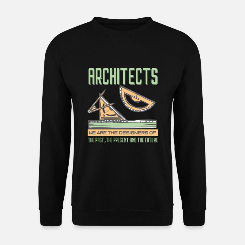 architecte - Sweat-shirt Unisexe - noir