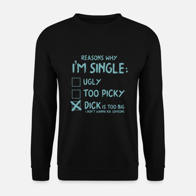 Single - Unisex Pullover - Schwarz