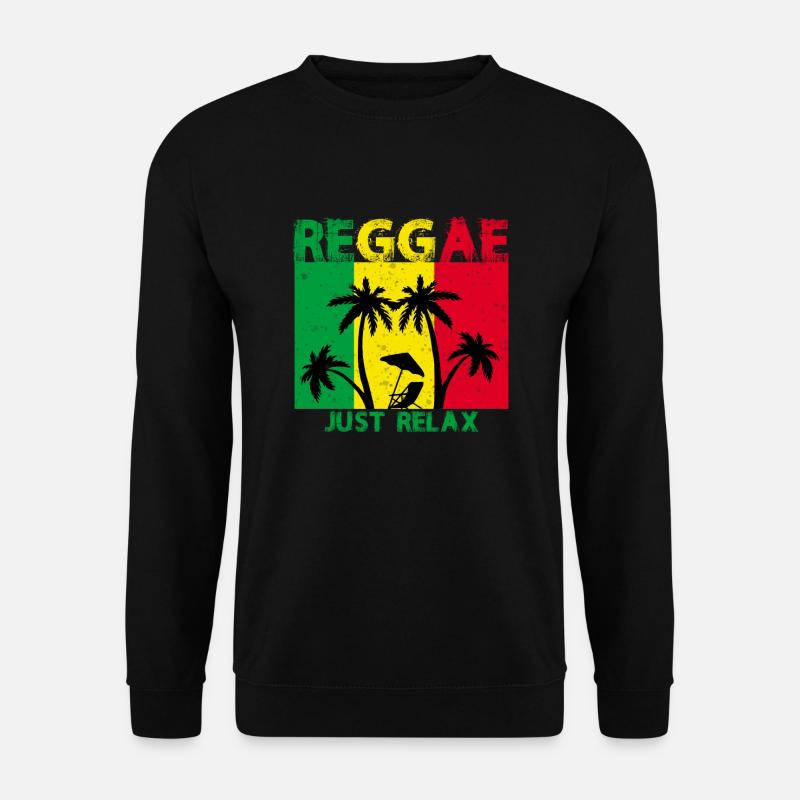 Reggae - Unisex Pullover - Schwarz