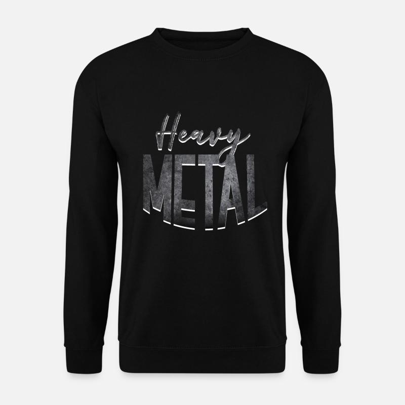 Heavy Metal - Unisex Pullover - Schwarz