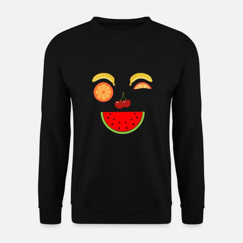 fruit - Unisex Sweatshirt - black