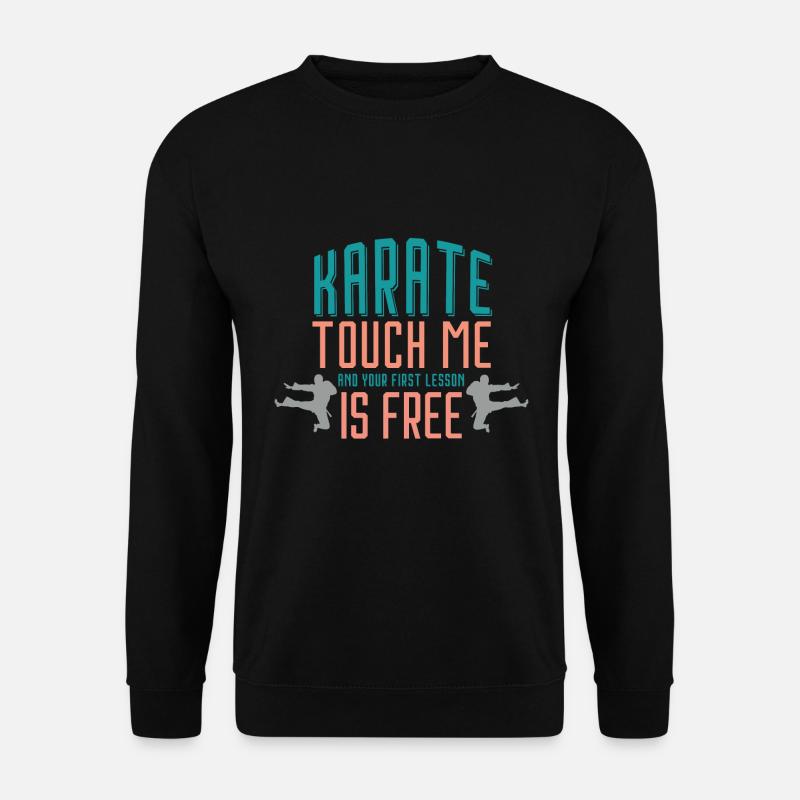 Karate - Unisex Pullover - Schwarz