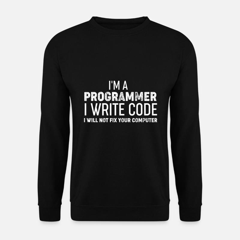 Programmierer - Unisex Pullover - Schwarz