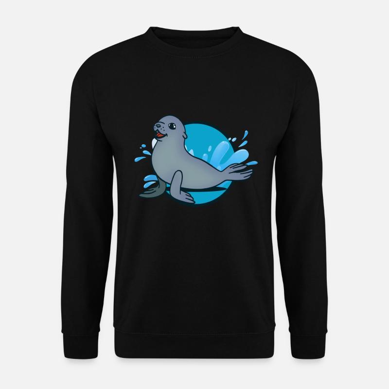 Robbe - Sweat-shirt Unisexe - noir