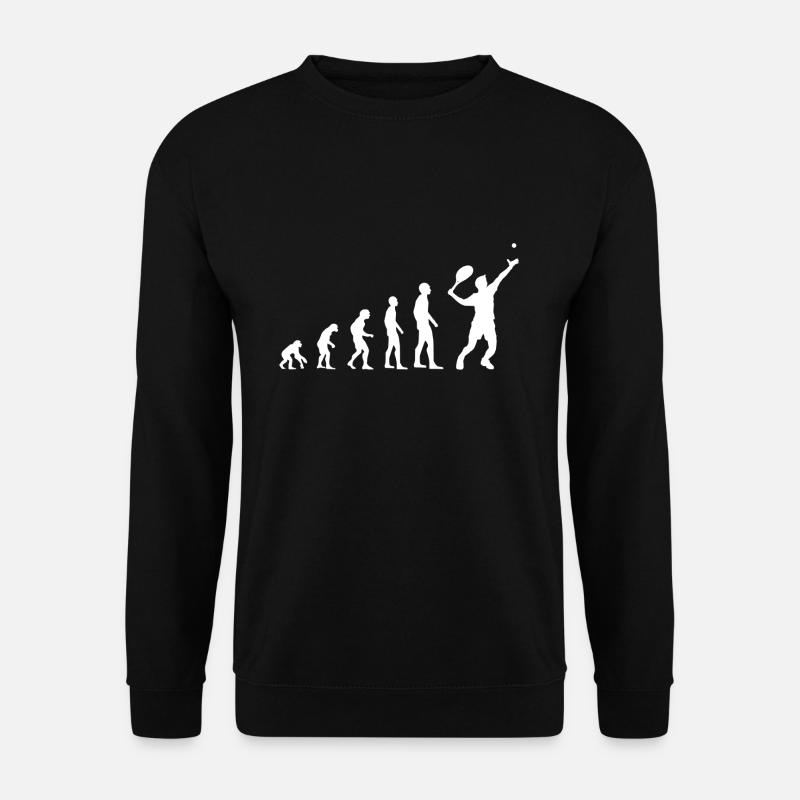 Evolution tennis - Unisex Pullover - Schwarz