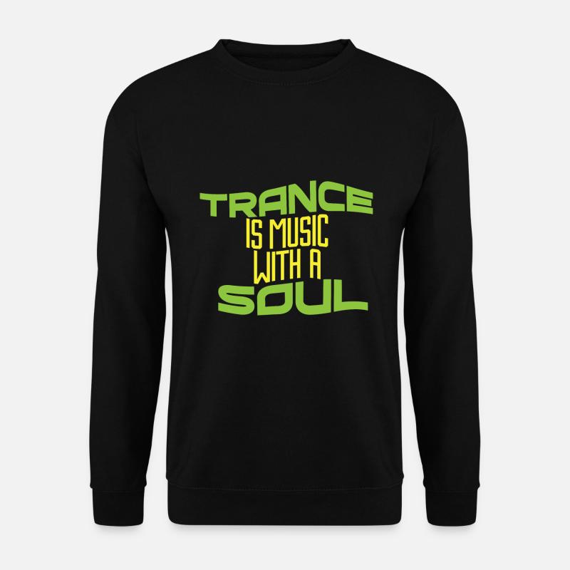 Trance - Unisex Pullover - Schwarz