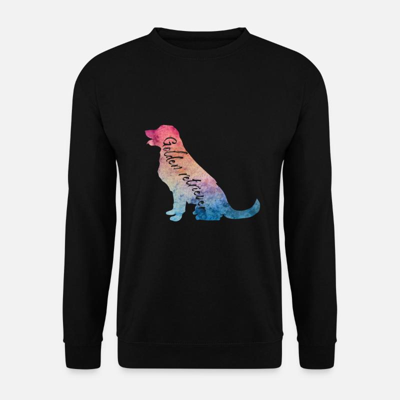 Golden Retriever - Unisex Pullover - Schwarz