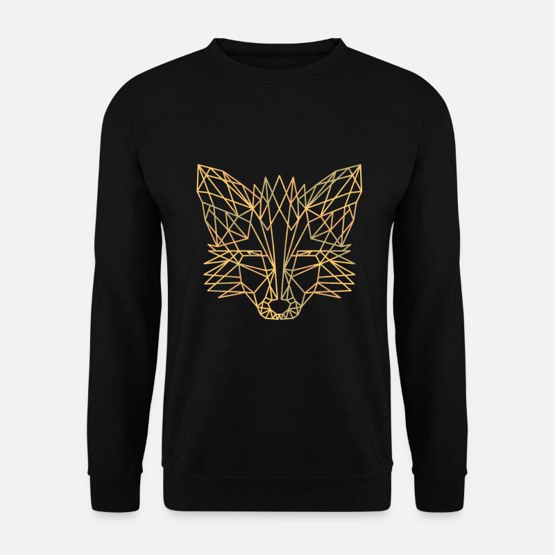 Fox - Unisex Sweatshirt - black