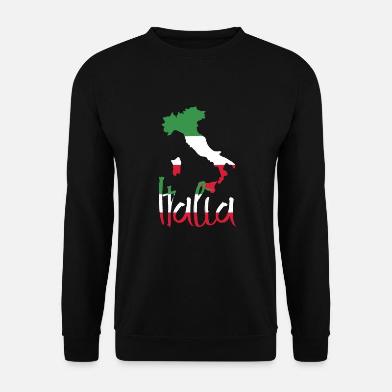 Italien - Unisex Pullover - Schwarz