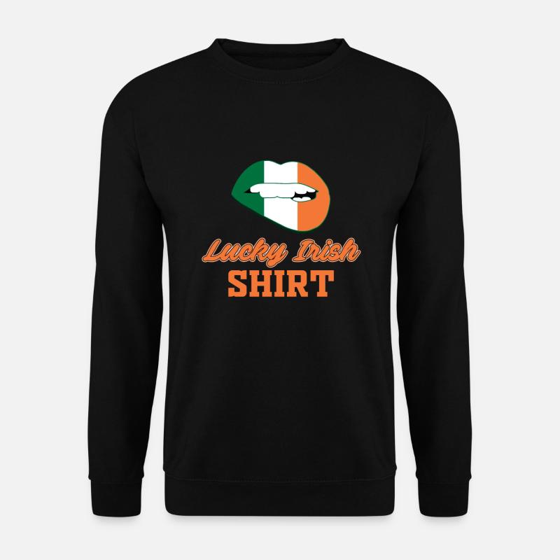 Irland - Unisex Pullover - Schwarz