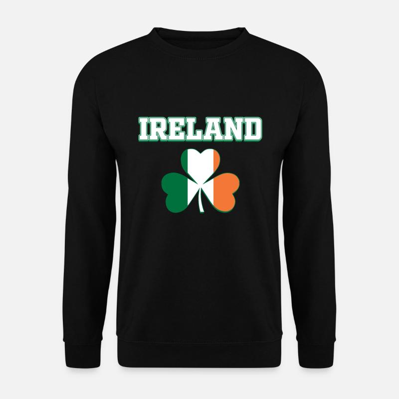Irland - Unisex Pullover - Schwarz