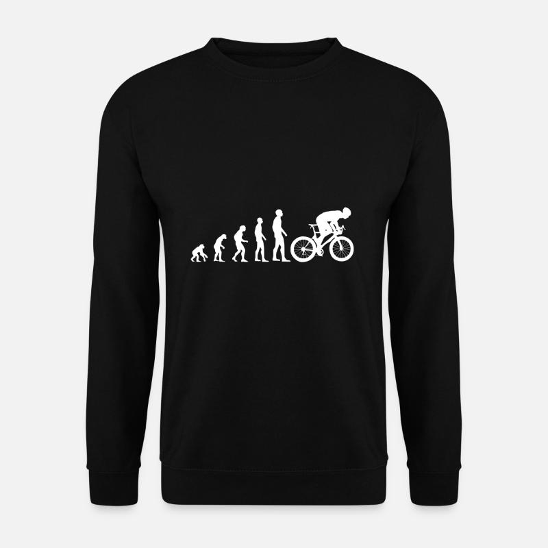 Evolution cycling - Unisex Sweatshirt - black