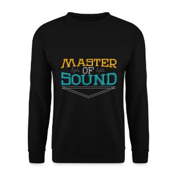 Ingénieur du son - Sweat-shirt Unisexe - noir - Devant - Alina (178cm) & Michal (187cm)