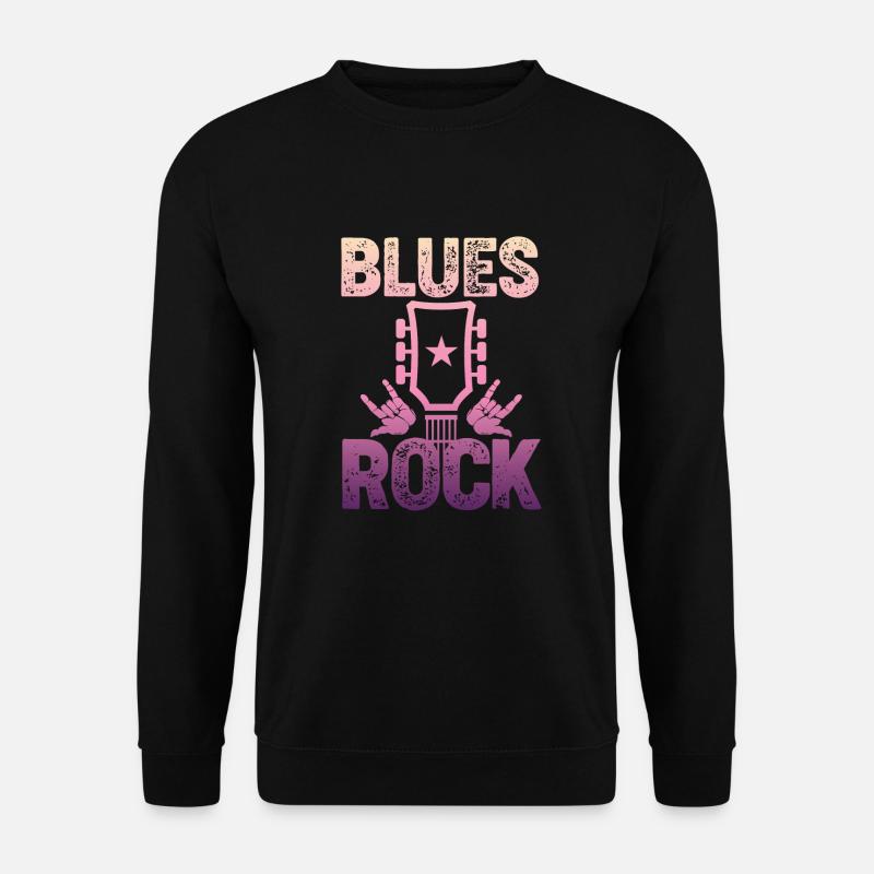 Blues Rock - Unisex Sweatshirt - black