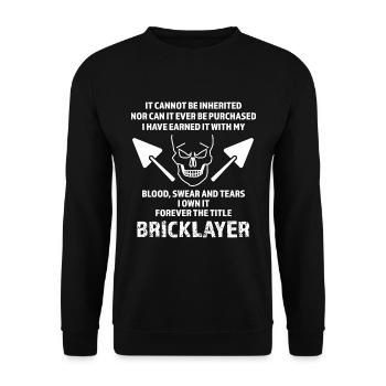 mason - Unisex Sweatshirt - black - Front - Alina (178cm) & Michal (187cm)