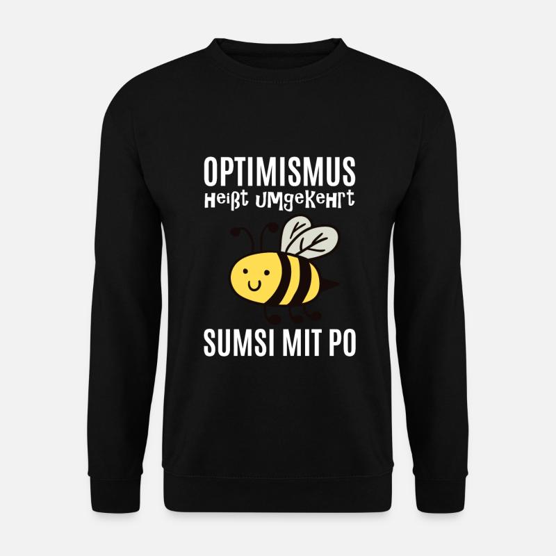 Sumsi Mit Po - Unisex Pullover - Schwarz