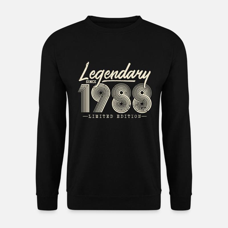 Legendary since 1988 - Unisex Sweatshirt - black