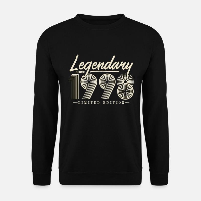 Legendary since 1998 - Unisex Sweatshirt - black