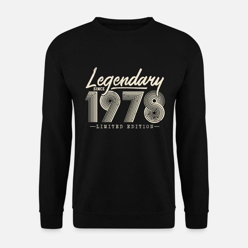 Legendary since 1978 - Unisex Sweatshirt - black