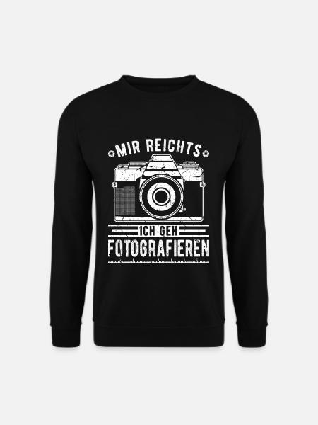 Mir Reichts Fotografieren Fotograf - Unisex Pullover - Schwarz