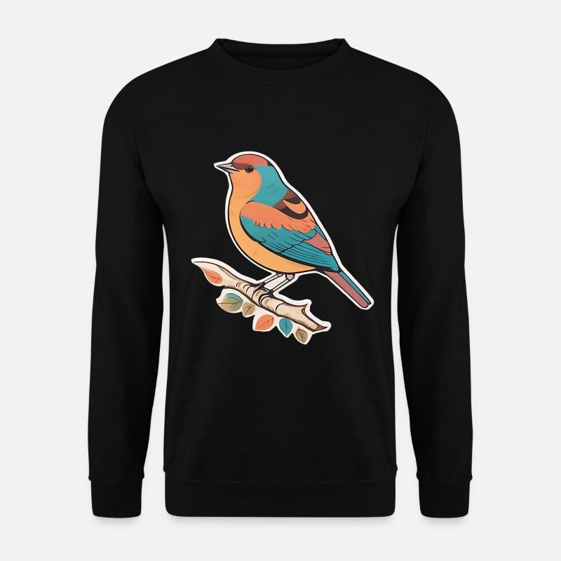 Fantasievogel - Unisex Pullover - Schwarz