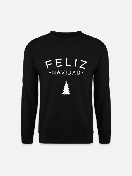 Feliz Navidad - Unisex Sweatshirt - black
