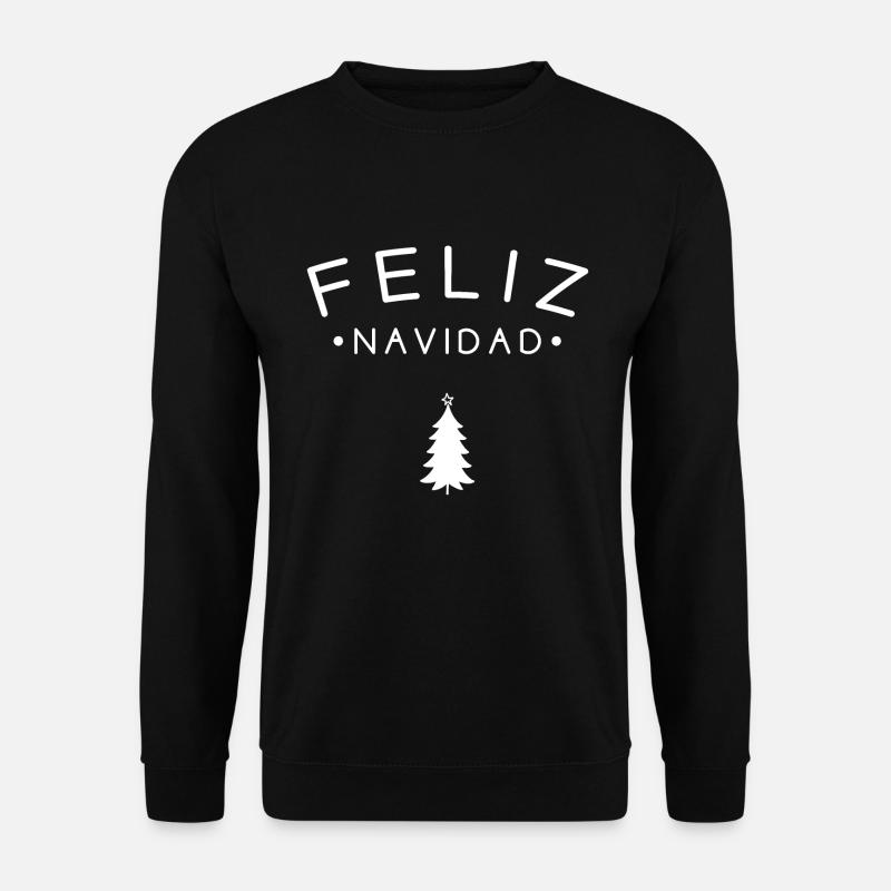 Feliz Navidad - Unisex Sweatshirt - black