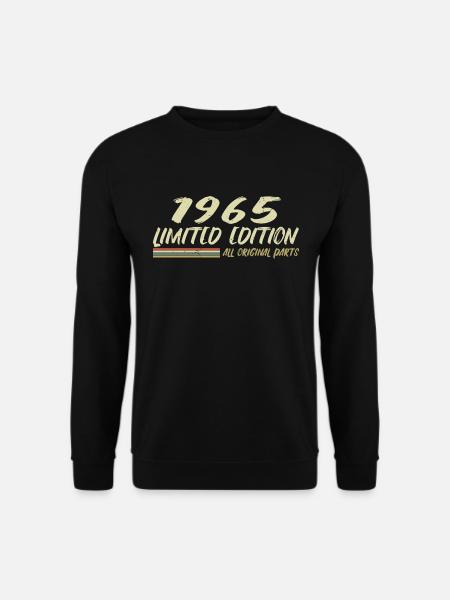 1965 Birthday Gift Idea 1965 - Unisex Sweatshirt - black
