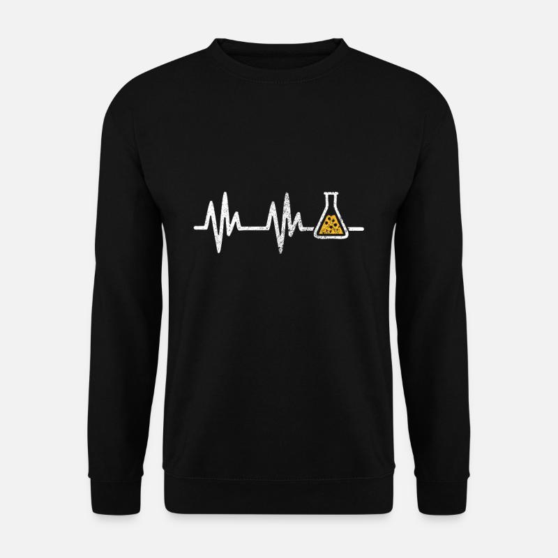 Puls Chemiker Geschenk - Unisex Pullover - Schwarz