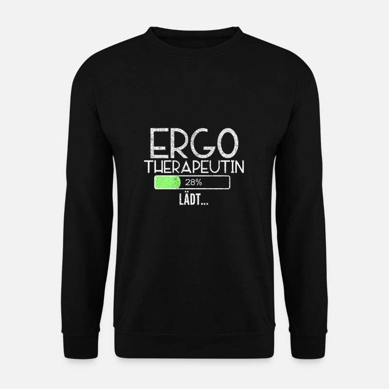 Ergotherapeutin Geschenk Ausbildung Lustig - Unisex Pullover - Schwarz