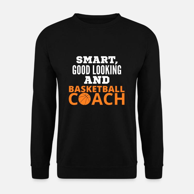 Basketball Coach - Unisex Pullover - Schwarz