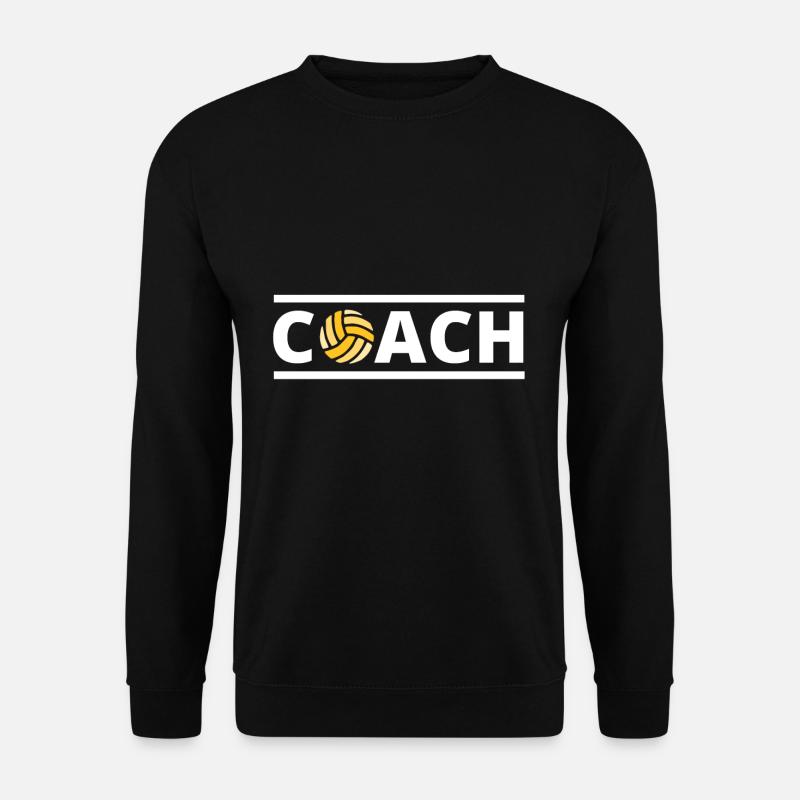 Volleyball Coach - Unisex Pullover - Schwarz