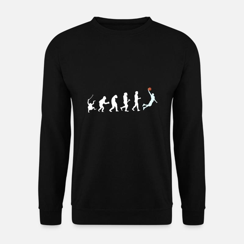 Basketball Evolution - Unisex Sweatshirt - black