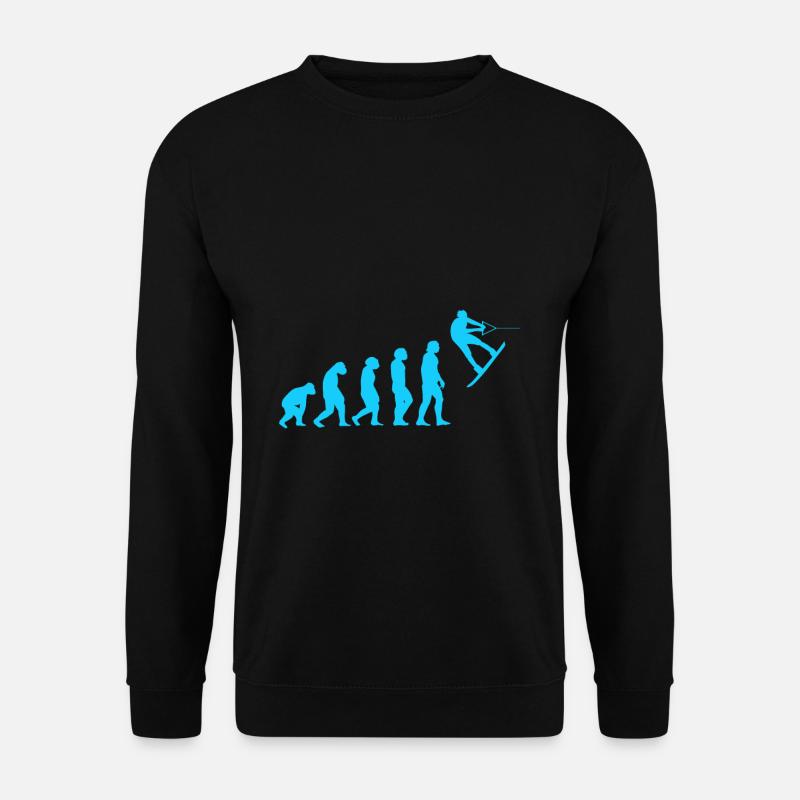 Wakeboard Evolution - Unisex Pullover - Schwarz