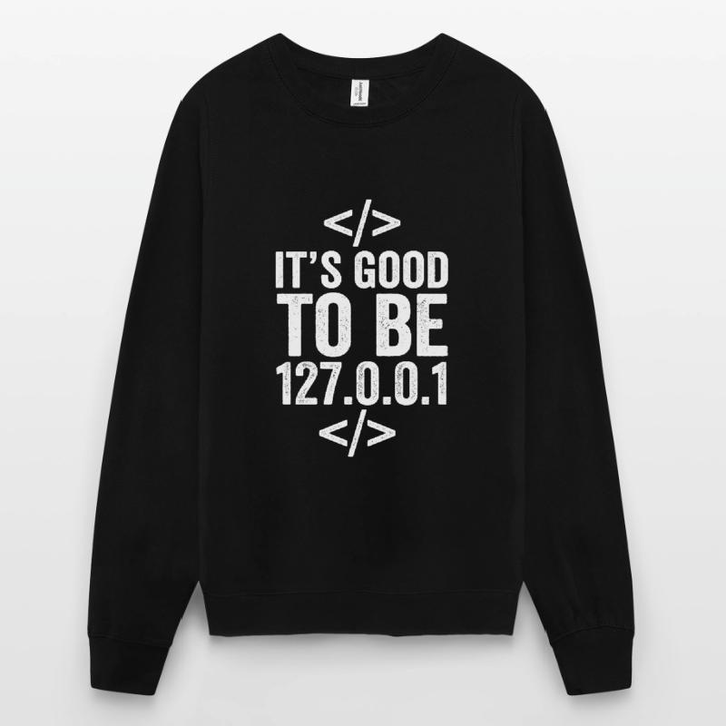 Programmeur localhost Sweat-shirt Unisexe